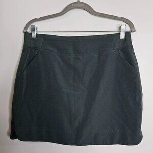 32 Degrees Cool Womens Soft Comfort Stretch Pull On Skort Pockets Medium Green